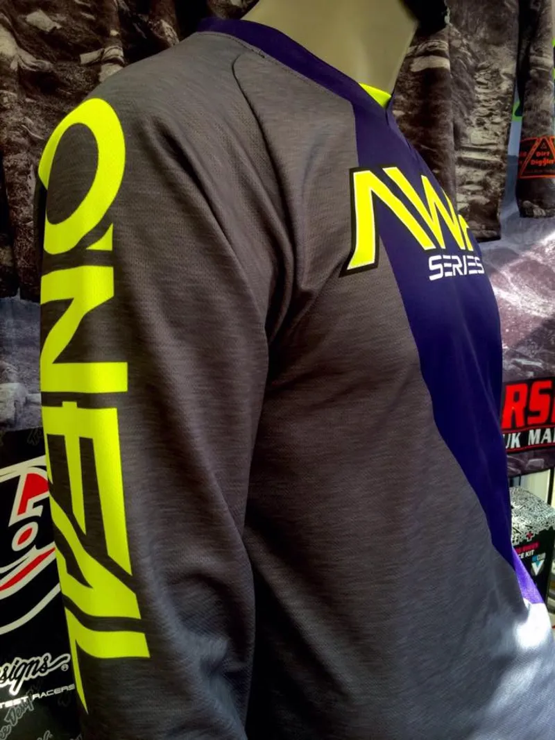 Dirt Diggler AWP Series LS Jersey Black/Grey-3