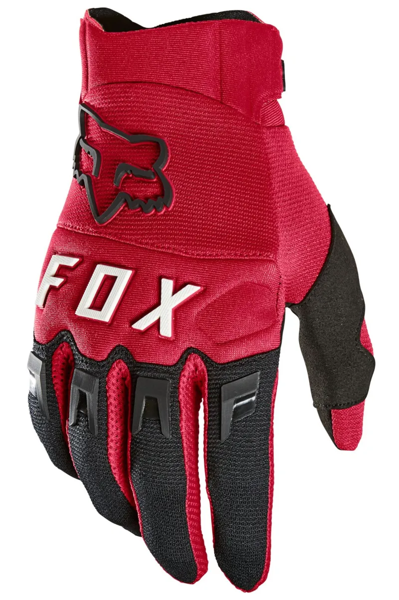 Fox Dirtpaw MTB Gloves Flame Red