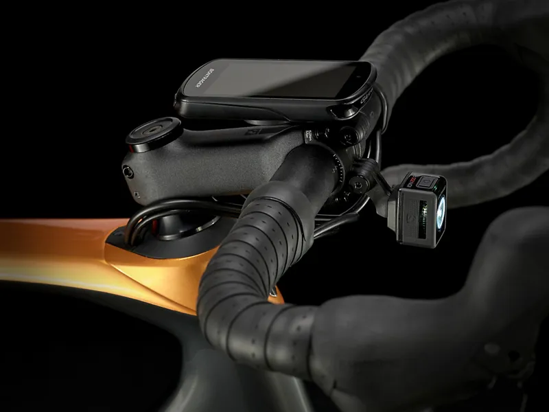 Trek Domane SL 5 Disc Road Bike 2021 Lithium Grey/Factory Orange-1