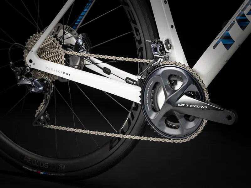 Trek Domane SLR 6 Road Bike 2021 Trek White/Blue-8