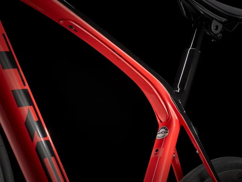 Trek Domane SLR 6 Road Bike 2021 Radioactive Coral/Trek Black