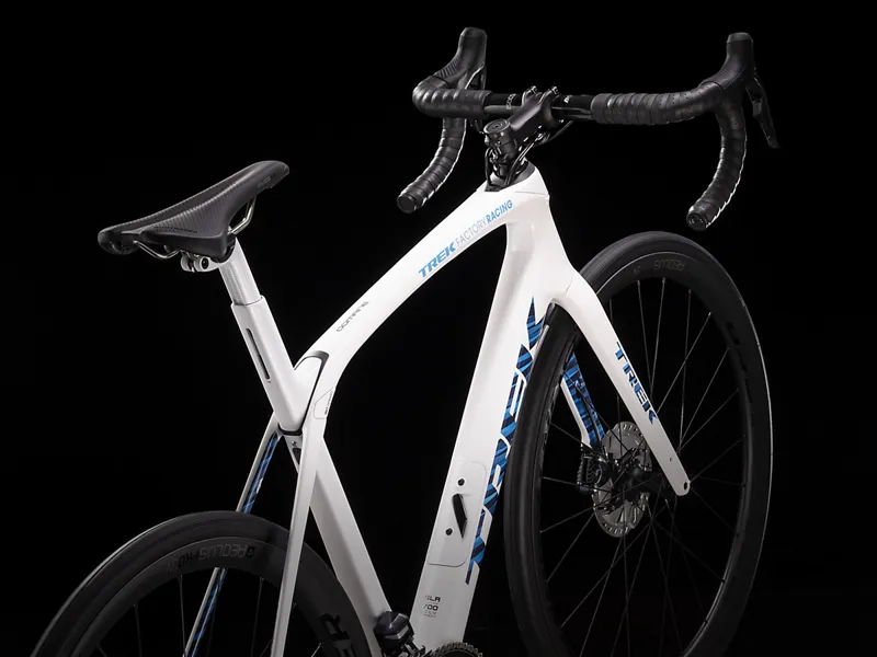 Trek Domane SLR 7 Road Bike 2021 Trek White/ Blue-2