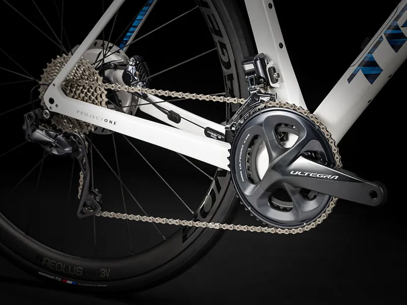 Trek Domane SLR 7 Road Bike 2021 Trek White/ Blue-9