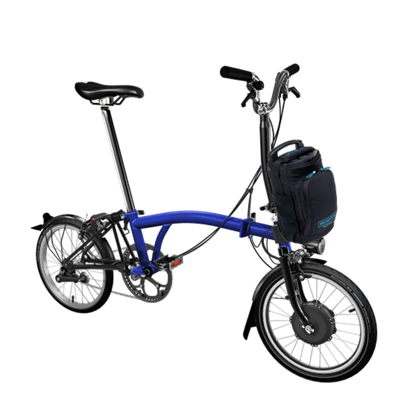 Brompton M2LU Electric Bike 2020 Blue Laquer-3