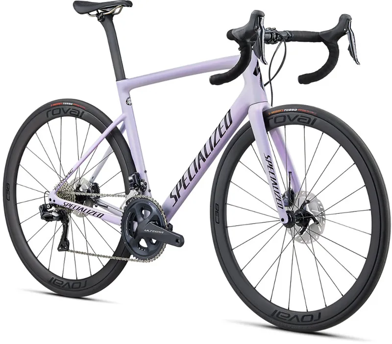 Specialized Tarmac SL6 Expert Di2 Disc Road Bike 2020 UV Lilac/Black-2