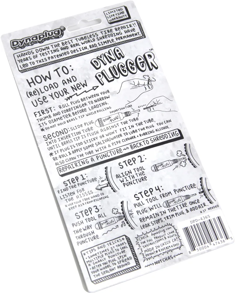 Dynaplug Dynaplugger Tubeless Repair Tool Black-2