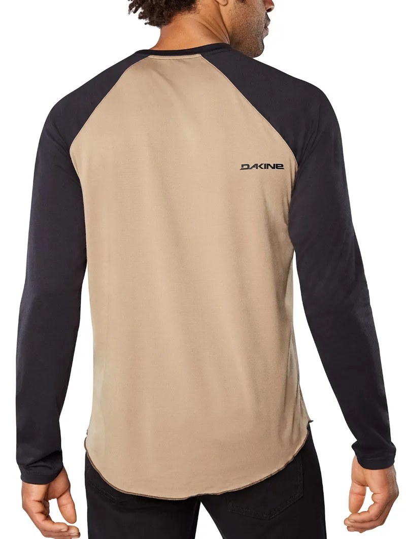 Dakine Dropout LS Jersey Golden Glow/Stingray-3