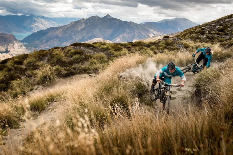 Yeti SB5.5 Carbon XT 29er Mountain Bike 2017 Silver/Turquoise-3