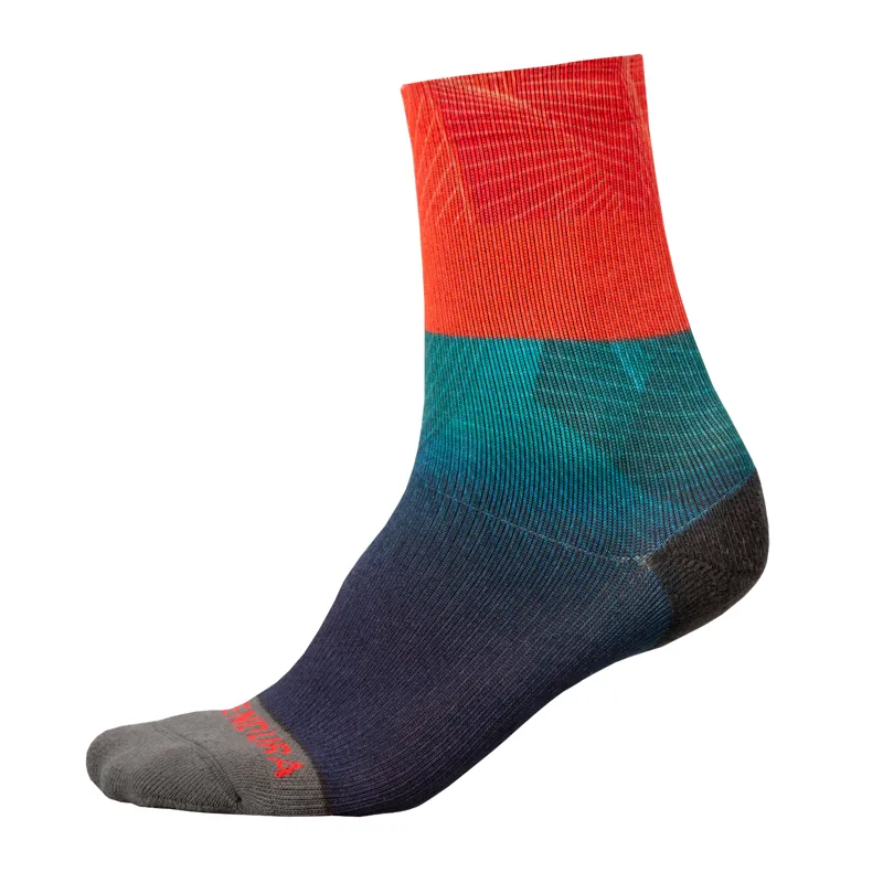 Endura Lines Womens Socks LTD Sunset Pink