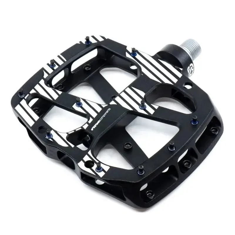 E13 Plus Alloy MTB Flat Pedal 9/16in Black-1