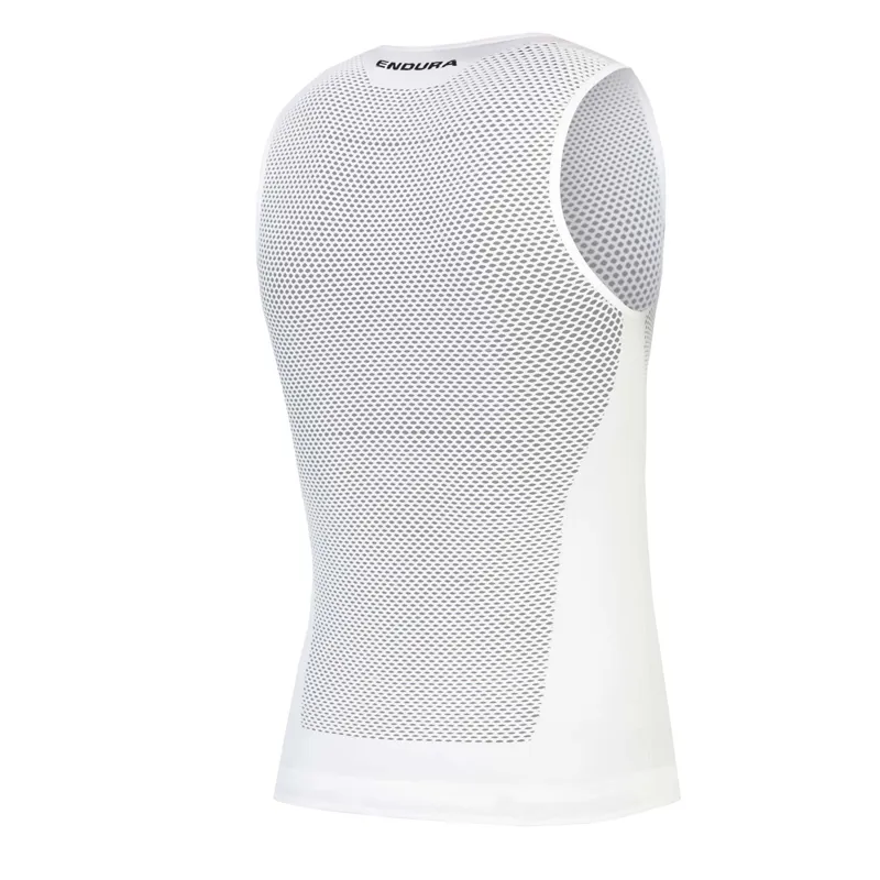 Endura Fishnet Sleeveless Baselayer II White-1
