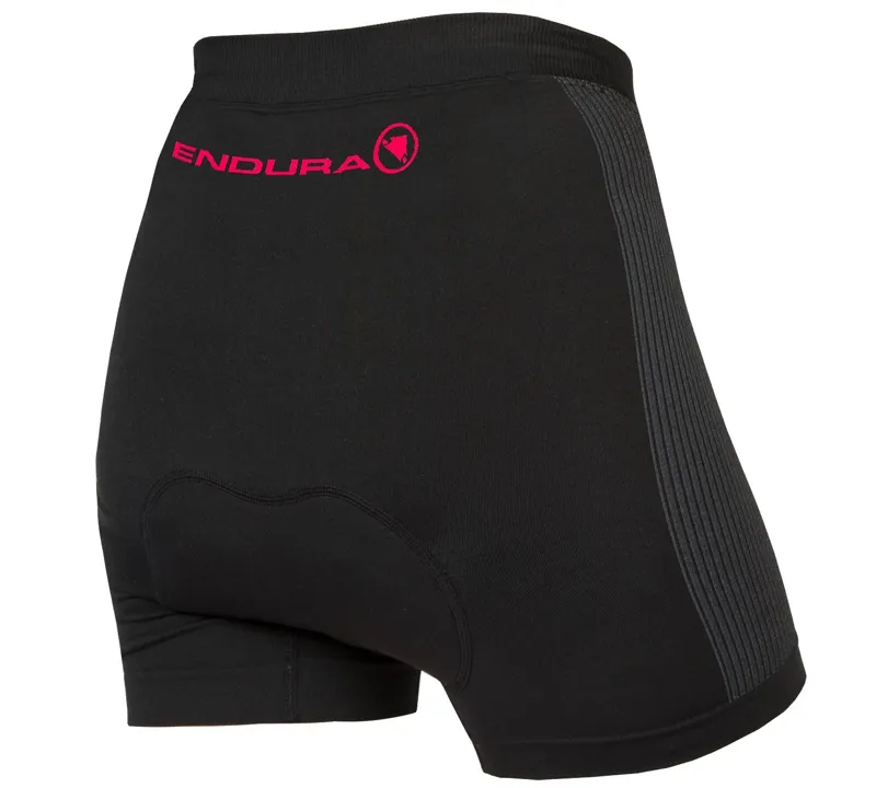 Endura Engineered Padded Womens Boxer Shorts Black-1