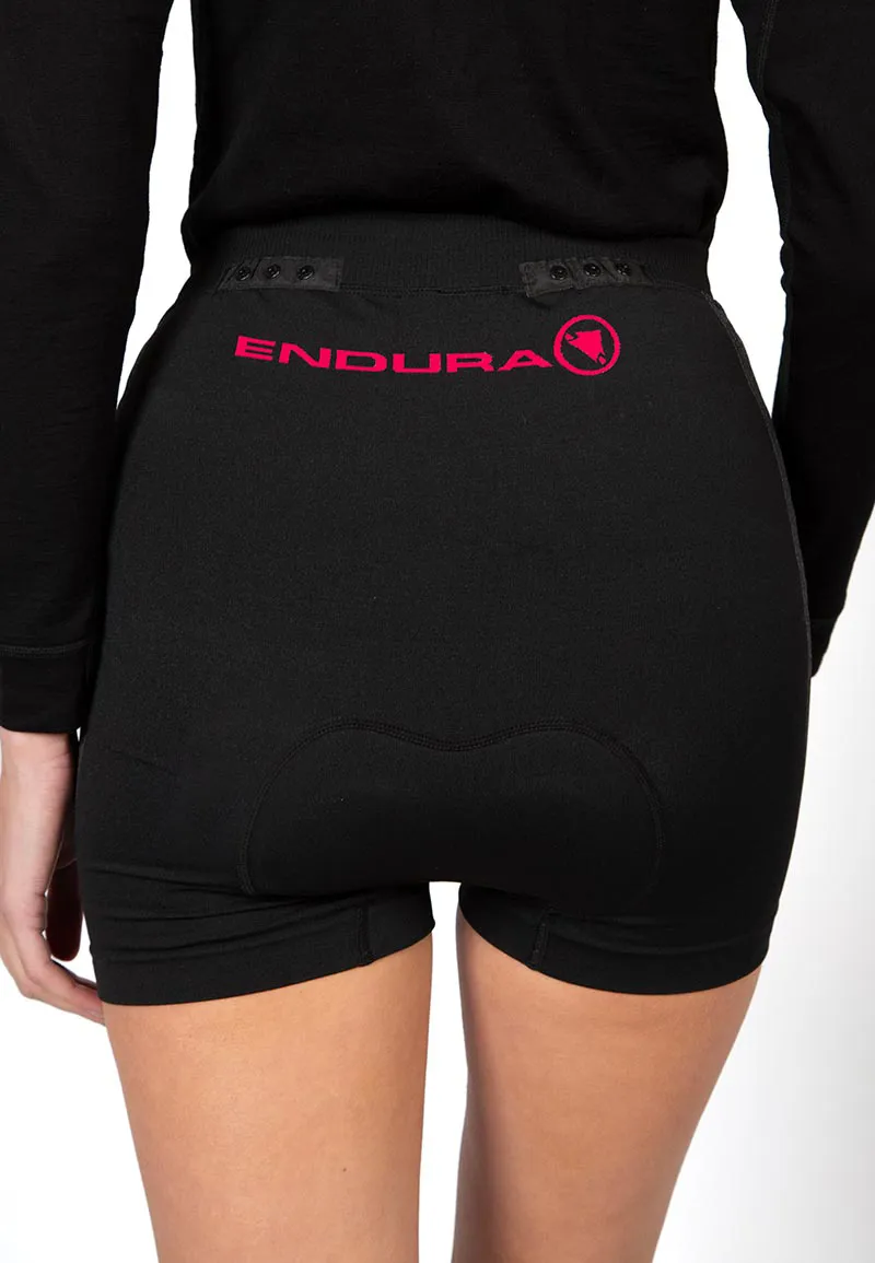 Endura Engineered Padded Womens Boxer with Clickfast Black-3