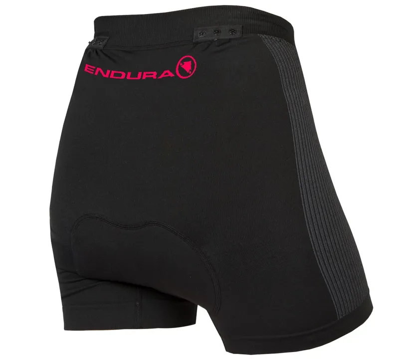 Endura Engineered Padded Womens Boxer with Clickfast Black-1