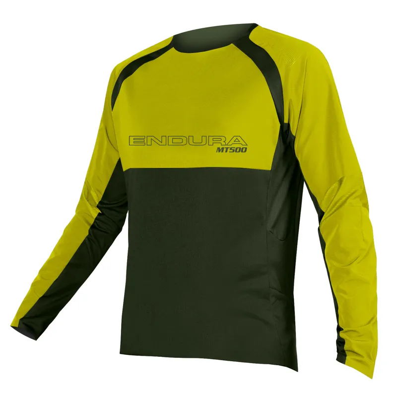Endura MT500 Burner LS Jersey II Forrest Green