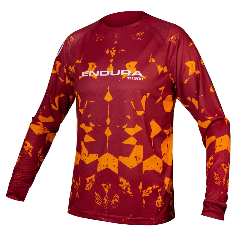 Endura MT500 Kali LS Jersey T LTD Rust Red
