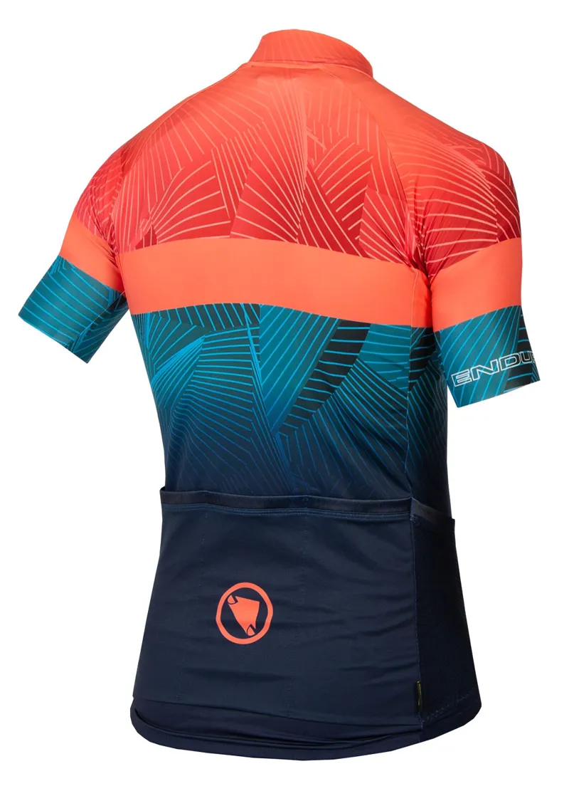 Endura Lines SS Jersey Limited Sunset Pink-1