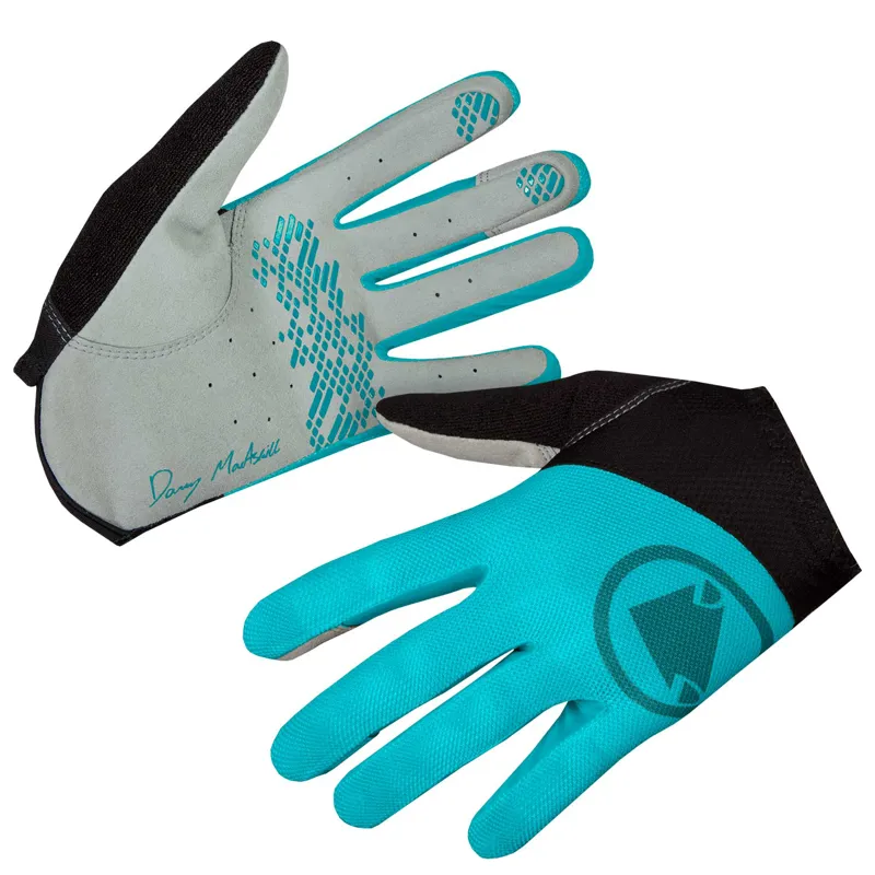 Endura Hummvee Lite Icon Womens Gloves LTD Pacific Blue