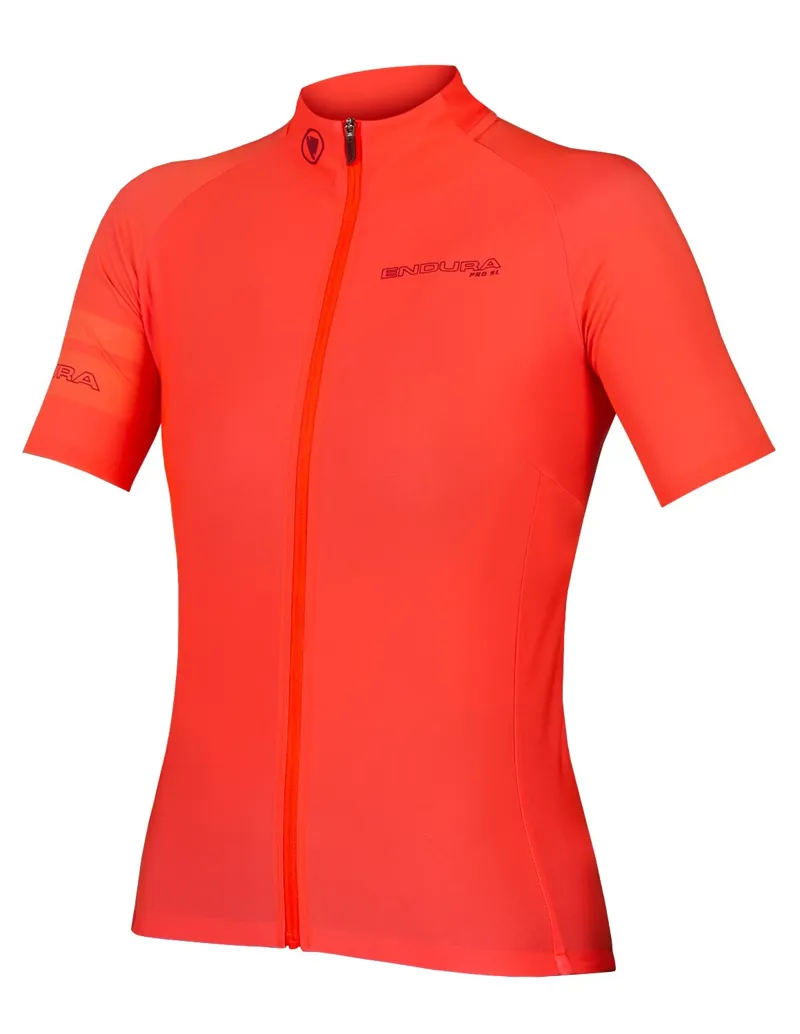 Endura Pro SL Womens SS Jersey II Hi Viz Coral