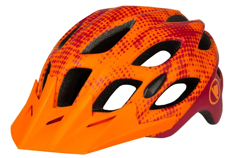 Endura Hummvee Youth Helmet Tangerine