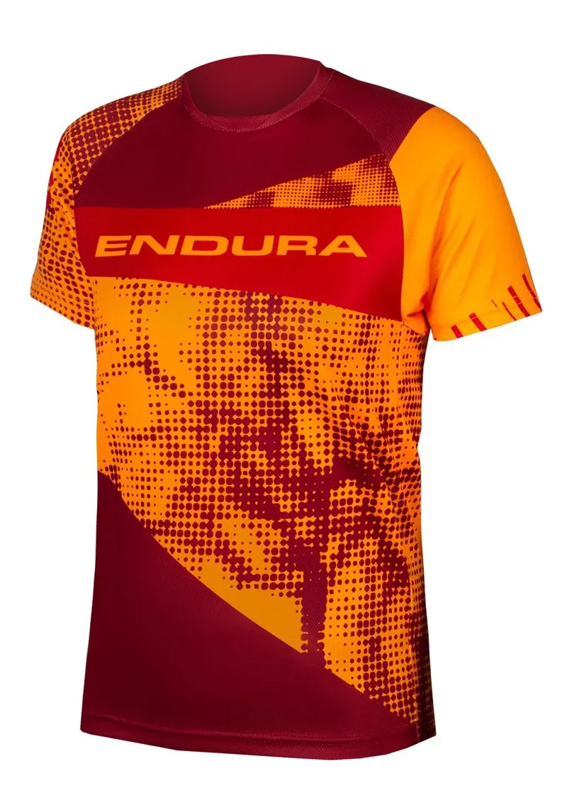 Endura MT500JR SS Kids Tee Tangerine
