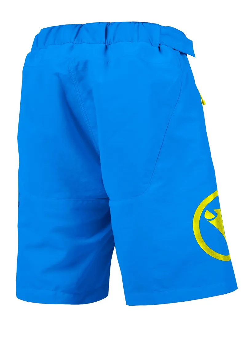 Endura MT500JR Kids Baggy Shorts with Liner Azure Blue-1