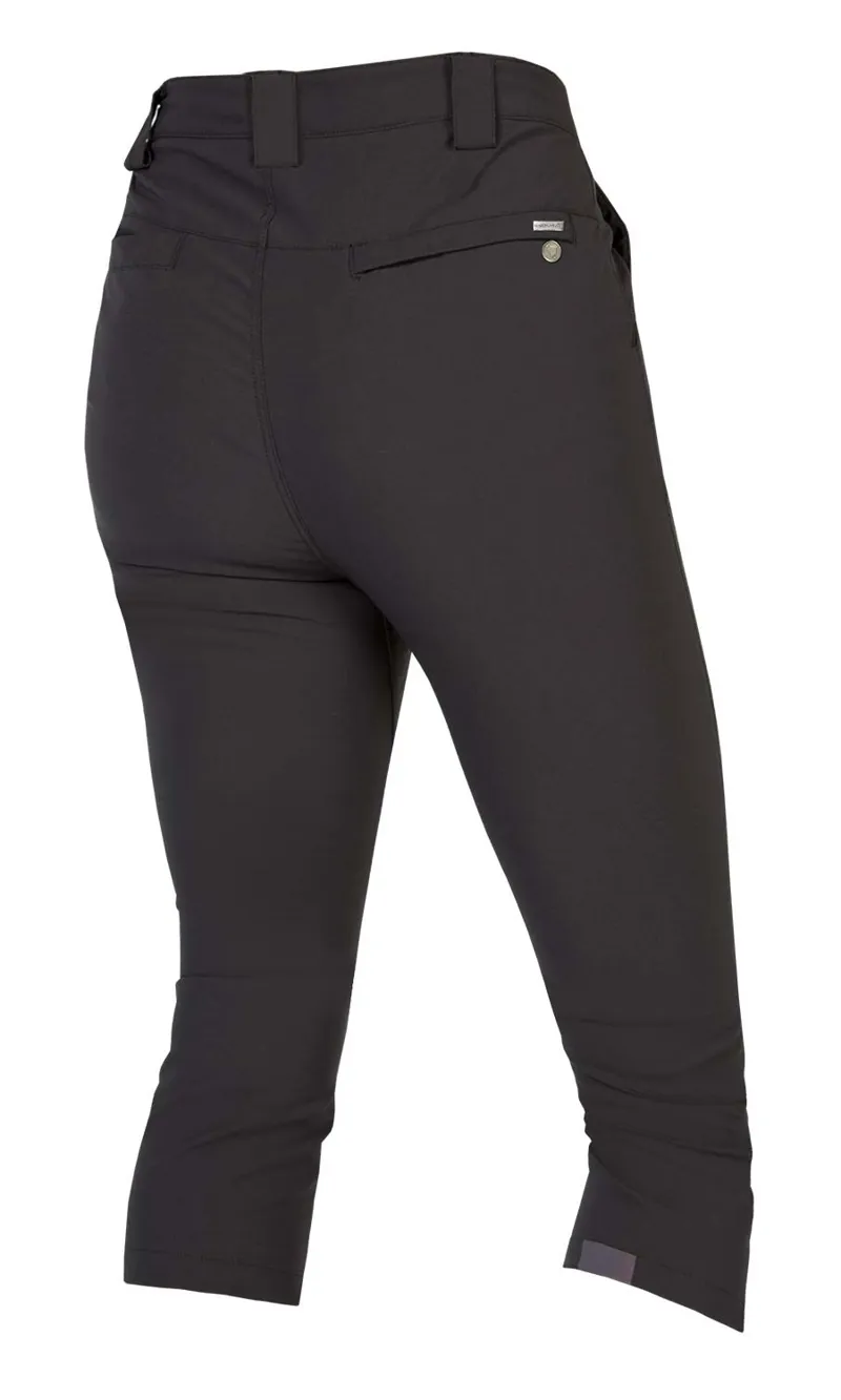 Endura SingleTrack Lite Womens 3/4 Shorts Grey-1