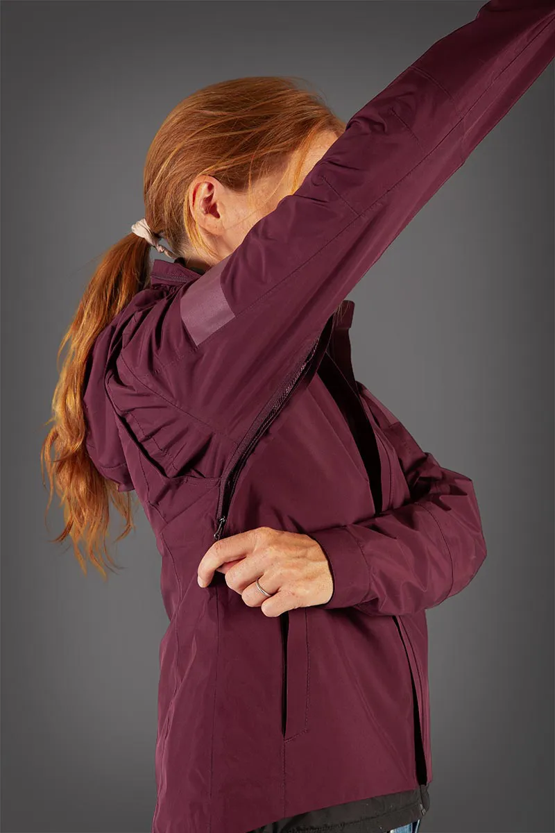 Endura Urban 3 In 1 Waterproof Jacket Mulberry-3