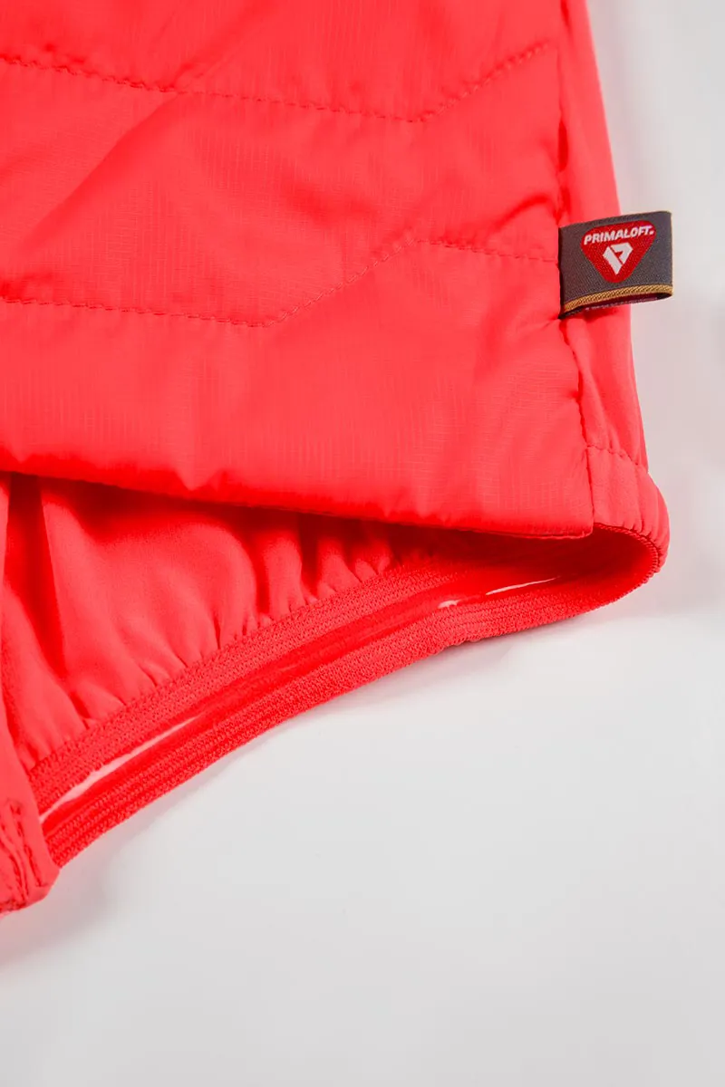 Endura Pro SL PrimaLoft Womens Gilet Hi Viz Coral-3