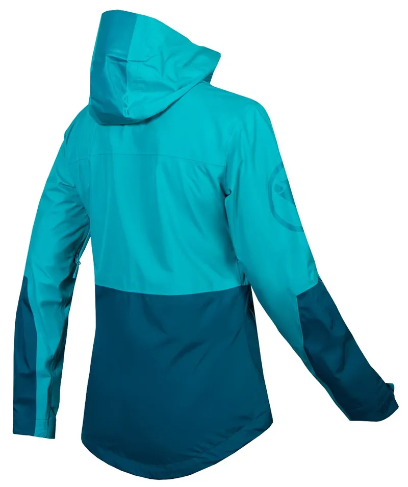 Endura SingleTrack Waterproof Womens Jacket Kingfisher Green-1