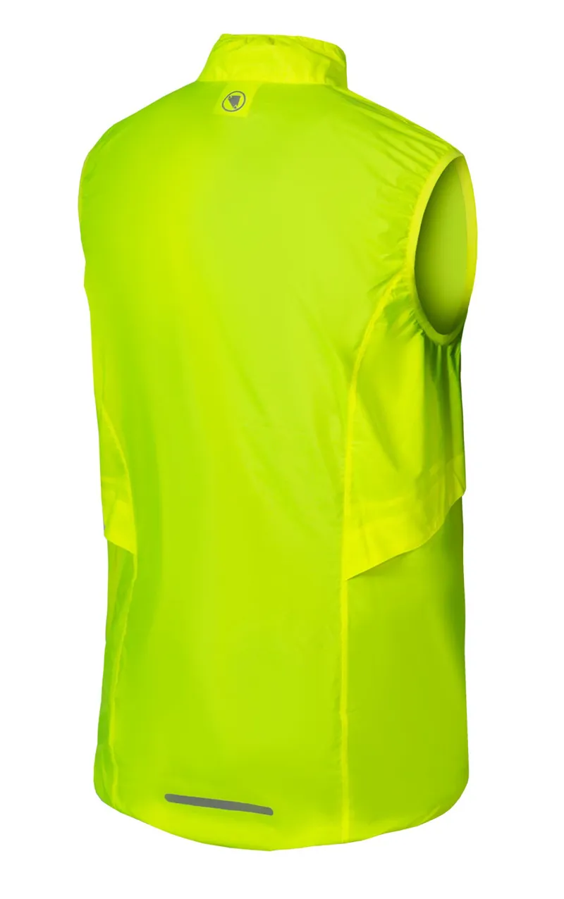 Endura Pakagilet Windproof Gilet Hi Viz Yellow-1