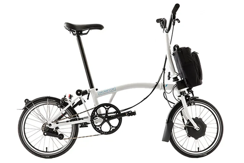 Brompton M2LU Electric Bike 2020 White White