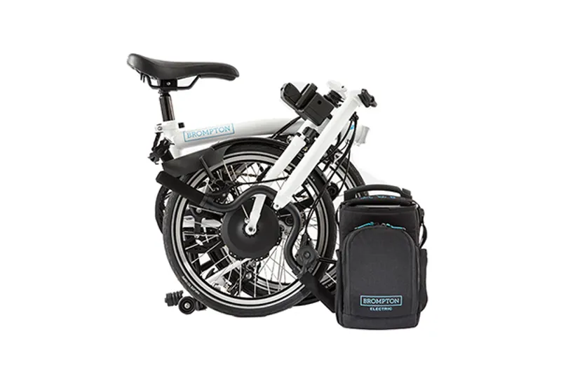 Brompton M2LU Electric Bike 2020 White White-1