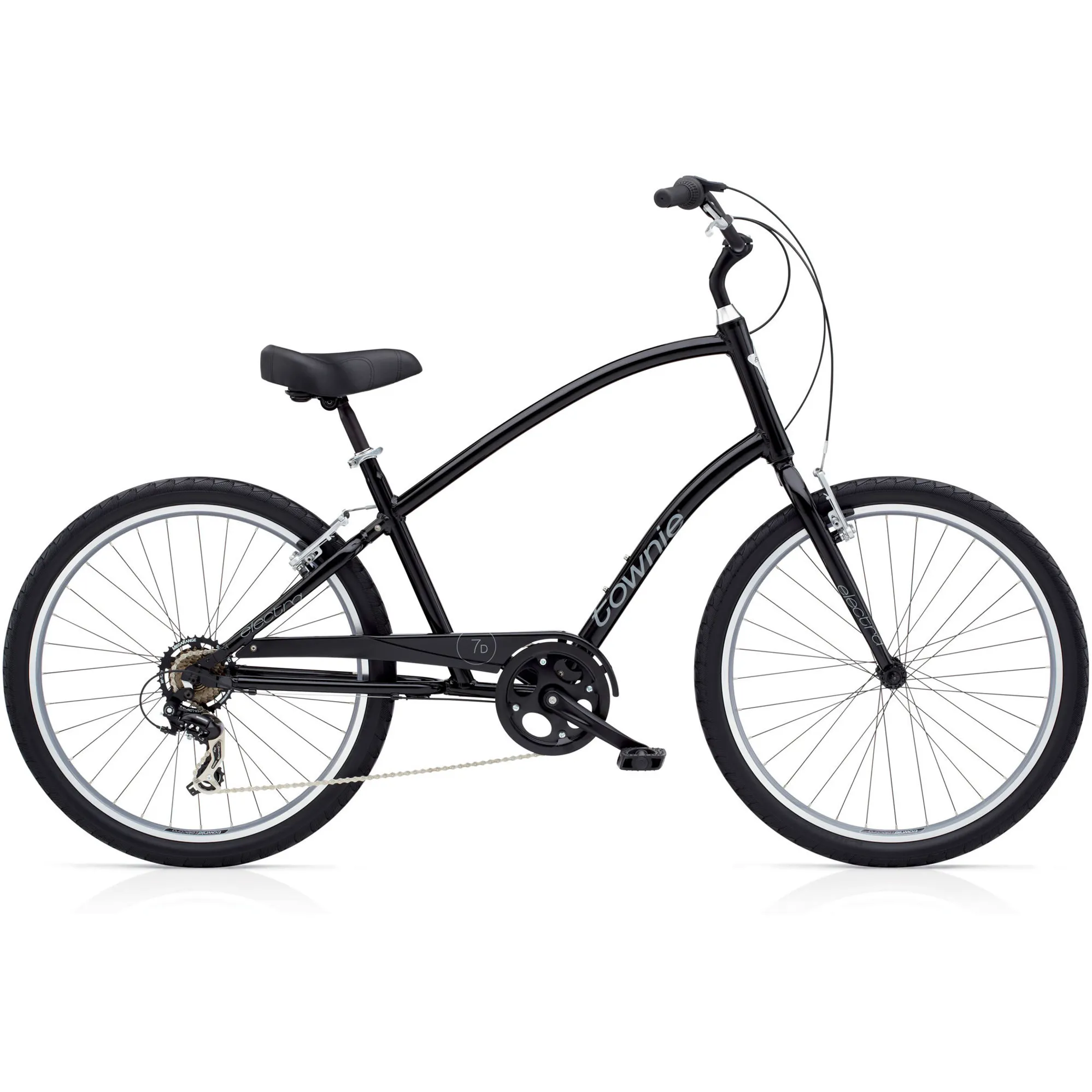 Electra Townie Original 7D Tall Bike Black