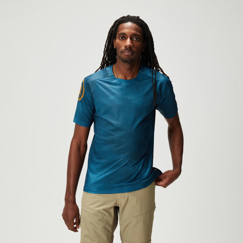 Endura Cloud LTD Short Sleeve Tee Shirt Blue Steel-2