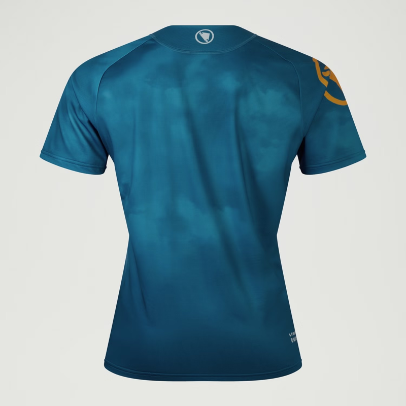 Endura Cloud LTD Short Sleeve Tee Shirt Blue Steel-1