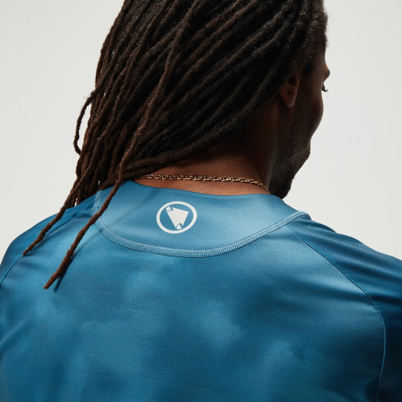 Endura Cloud LTD Short Sleeve Tee Shirt Blue Steel-5