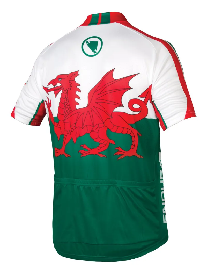Endura Coolmax Printed Jersey Wales-1