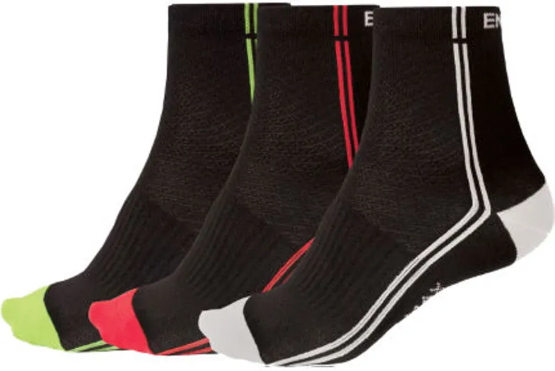 Endura Coolmax Stripe II Socks Black