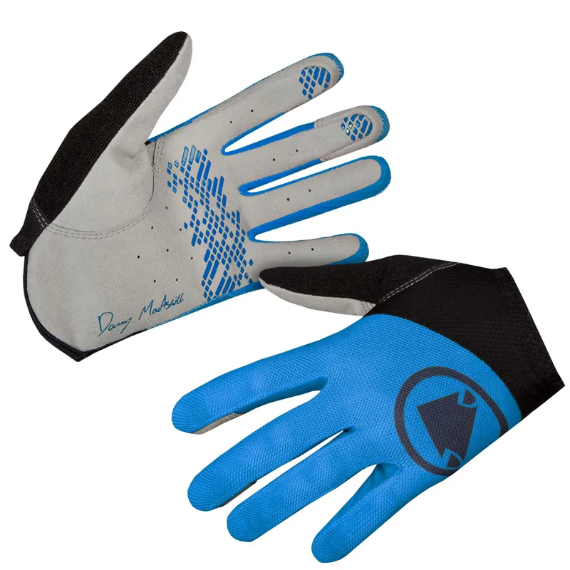 Endura Hummvee Lite Icon Gloves Azure Blue