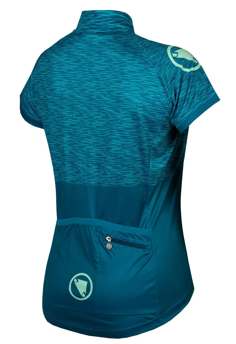 Endura Hummvee Ray Womens SS Jersey II Kingfisher-1