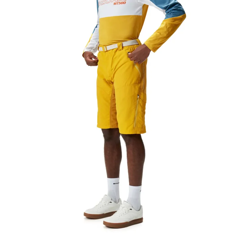Endura Hummvee MTB Shorts with Liner Yellow Mustard-2