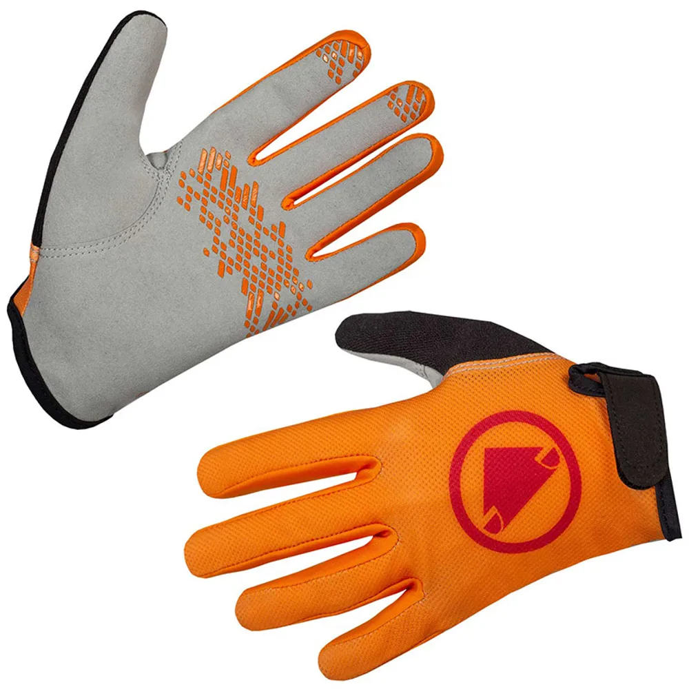 Endura Endura Hummvee Youth Gloves Tangerine