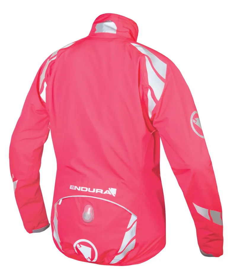 Endura Luminite 4in1 LED Womens Jacket Hi Vis Pink-1