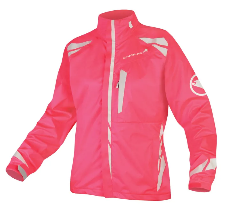 Endura Luminite 4in1 LED Womens Jacket Hi Vis Pink