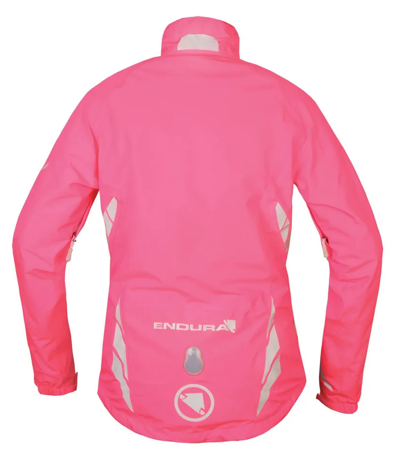 Endura Luminite DL Womens Jacket Hi Vis Pink-1