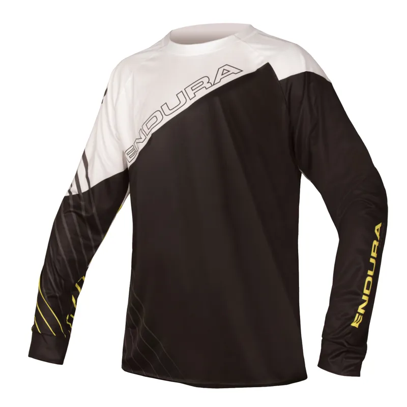 Endura MT500 Print L/S Jersey Black