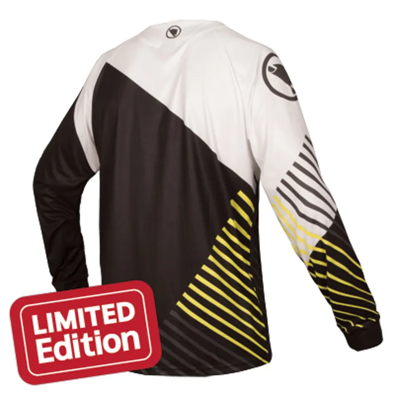 Endura MT500 Print L/S Jersey Black-1