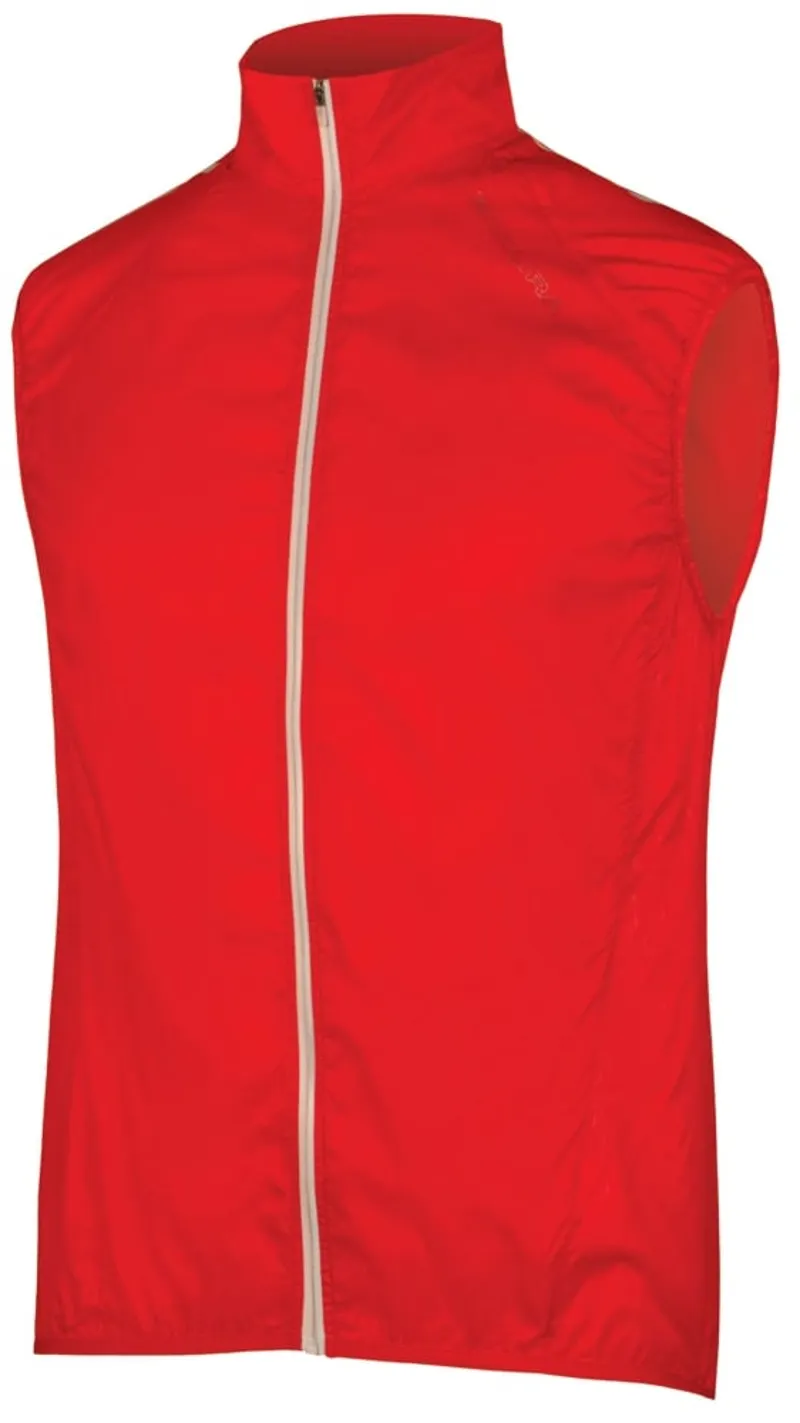 Endura Pakagilet II Windproof Gilet Red