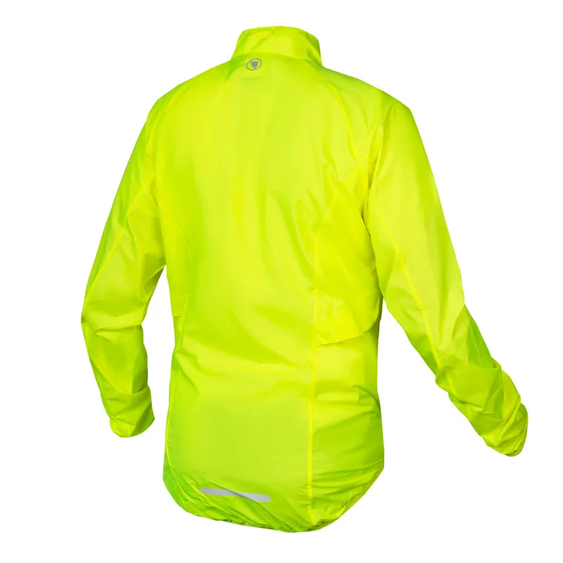 Endura Pakajak Windproof Shell Jacket Hi Viz Yellow-1